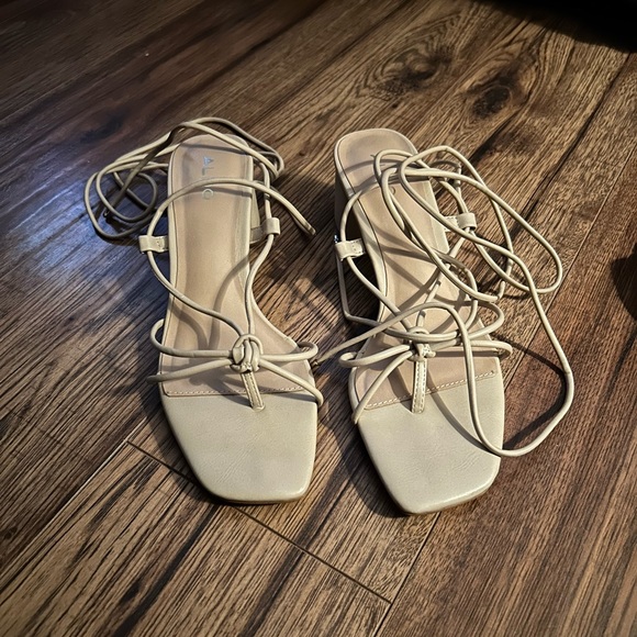 ALDO - Ankle Strap Block Heels - Picture 1 of 1